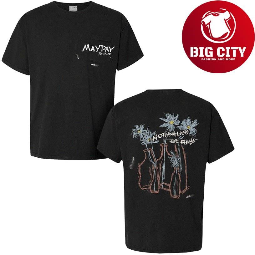 Mayday Parade Nothing Cats Or Stays Vase Shirt