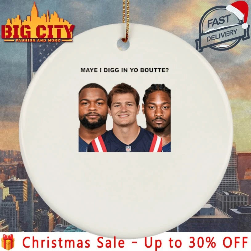 Maye I Digg In Yo Boutte New England Football Funny shirt