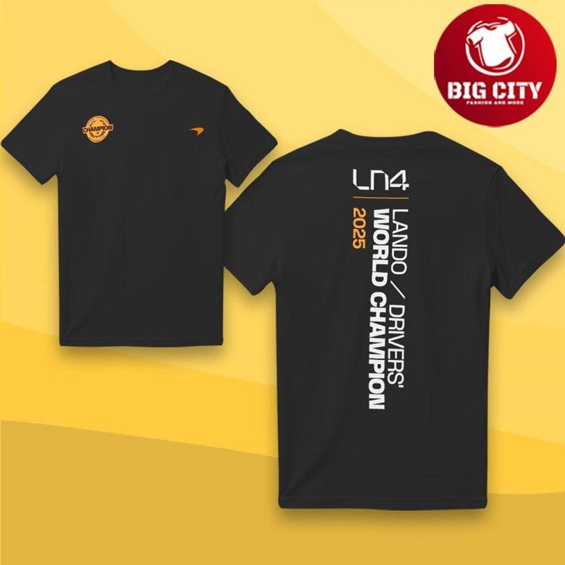 McLaren Lando Norris Championship Winners Two Sided Shirt