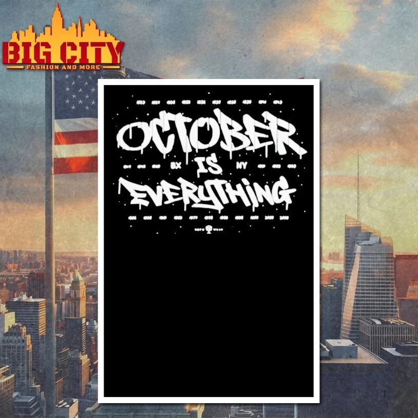 McMahon Wearing NY Yankees October Is Everything Shirt