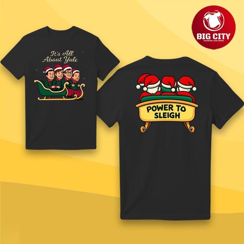 Mcfly Its All About Yule Christmas Two Sided Shirt