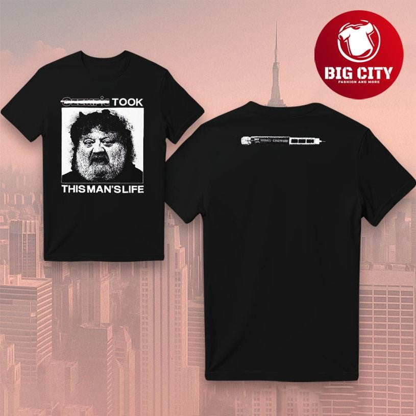 Meat Canyon O Negative Took This Man’s Life 2025 Two Sided Shirt