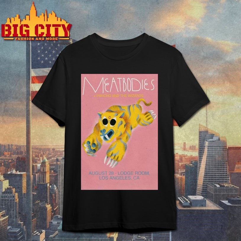 Meatbodies August 28 2025 Lodge Room in Los Angeles CA Poster Shirts