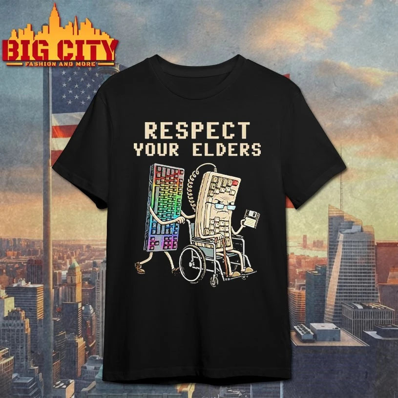 Mechanical Keyboard Respect Your Elders shirt