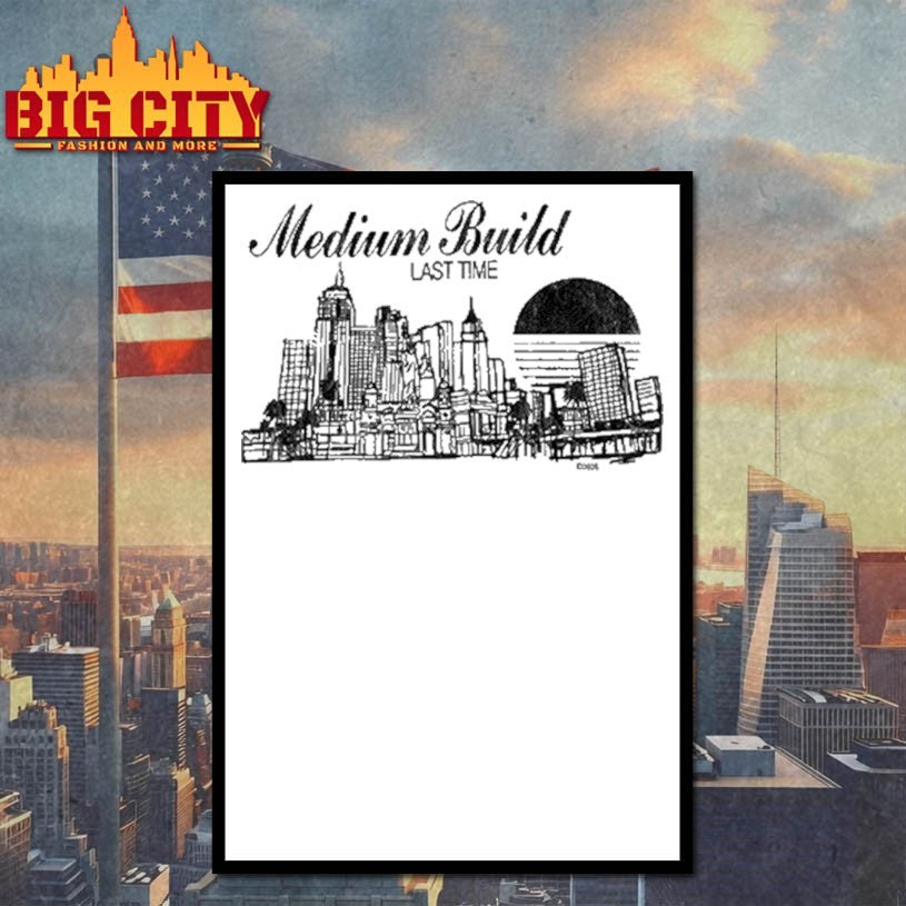 Medium Build Last Time Cityscape Shirt