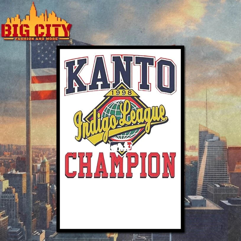 Meek Phil Kanto 1998 Indigo League Champion shirt