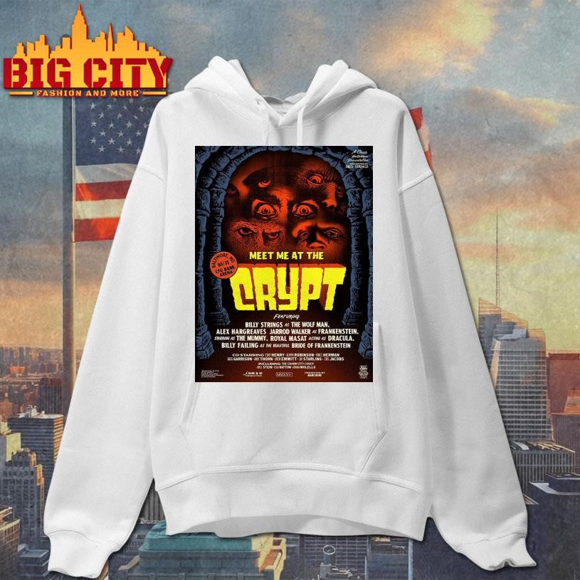 Meet Me At The Crypt 2025 Halloween Lineup Poster Shirt