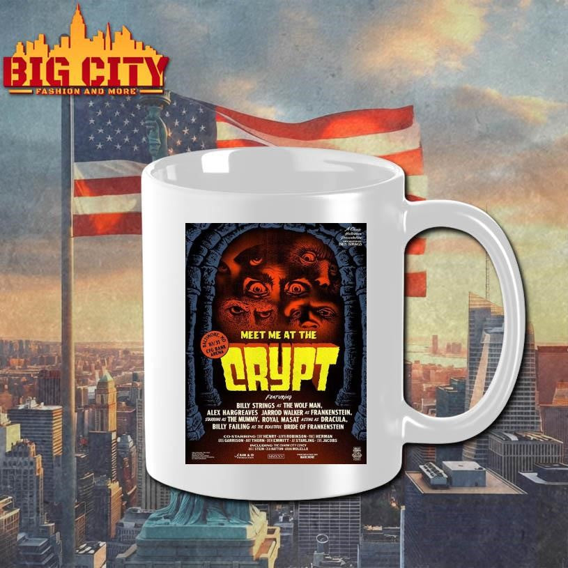 Meet Me At The Crypt 2025 Halloween Lineup Poster Shirt