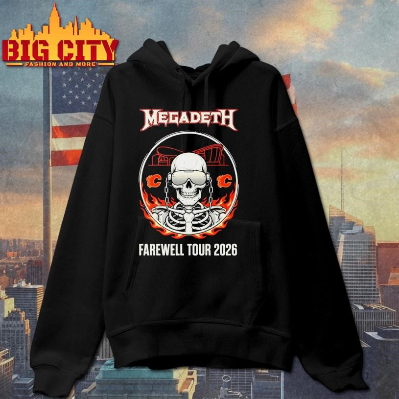 Megadeth Farewell Tour 2026 Event Shirt