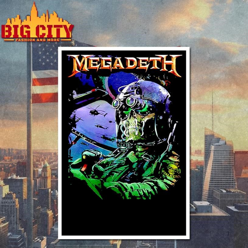 Megadeth Night Stalkers Merchandise Shirt