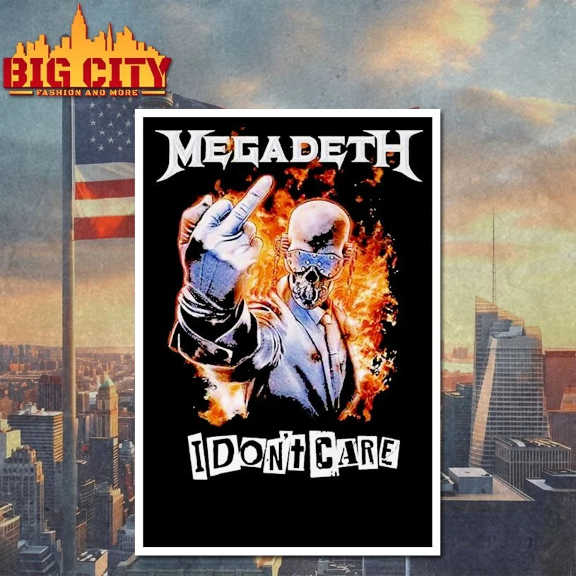 Megadeth fuck I Don’t Care shirt