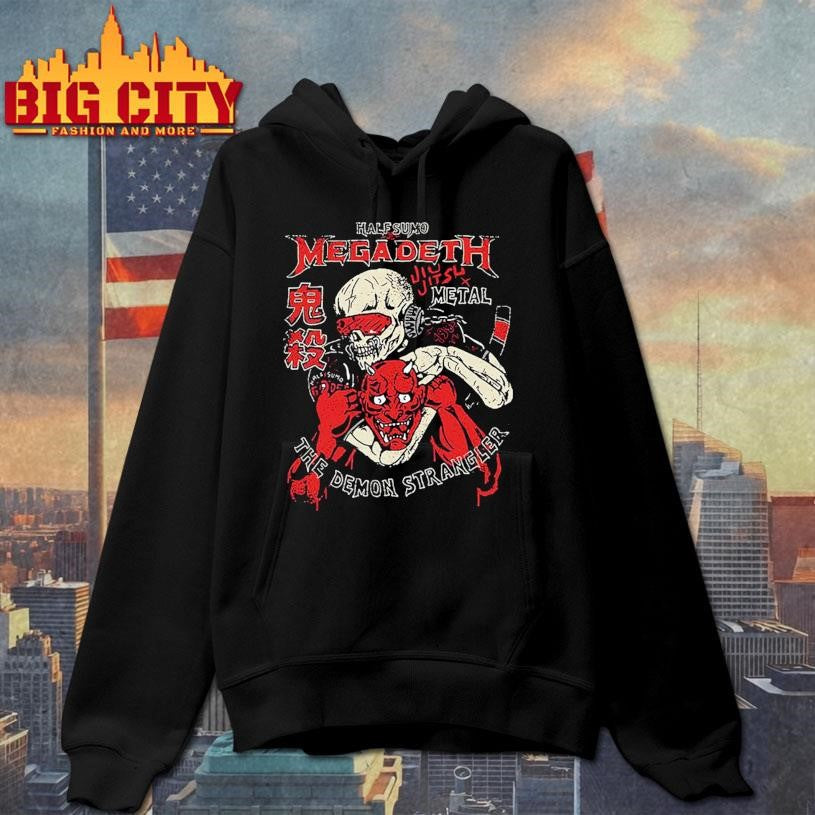 Megadeth x Half Sumo Jiujitsu x Metal The Demon Strangler Shirt