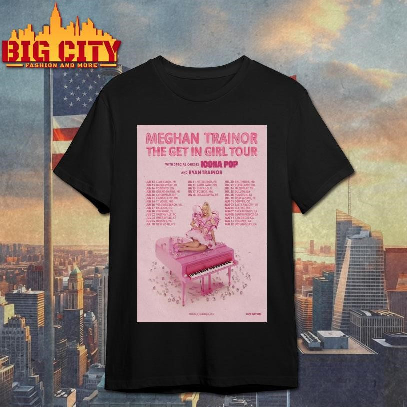 Meghan Trainor Tour 2026 Poster Shirt