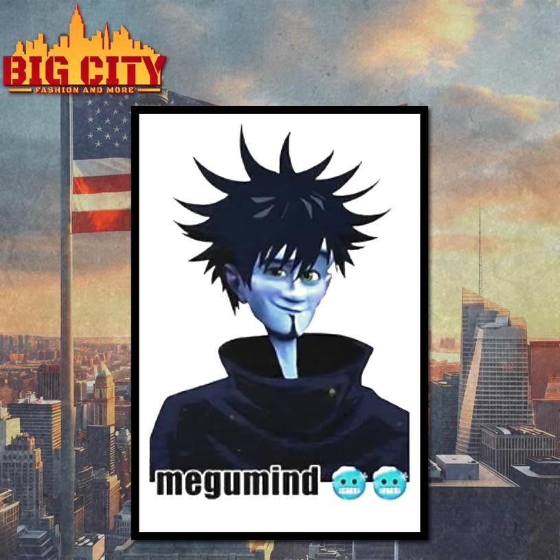 Megumind Bighead Megamind X Megumi Jujutsu Kaisen Shirt