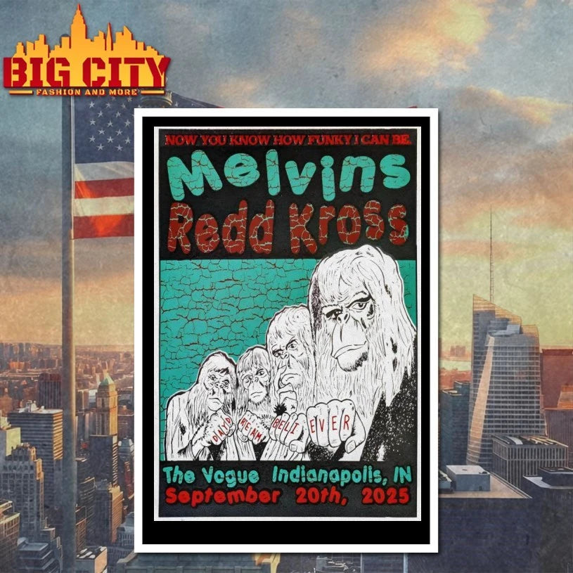 Melvins And Redd Kross Sep 20 2025 The Vogue in Indianapolis IN Poster Shirt