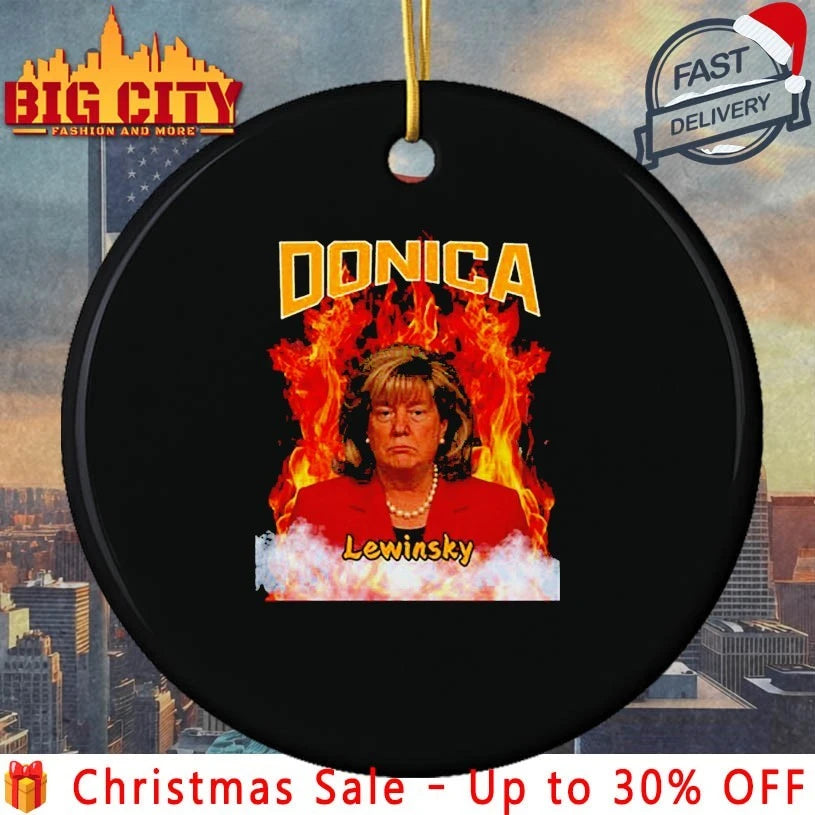 Meme Donica Lewinsky Big Beautiful Bill Clinton Bubba Trump Shirt