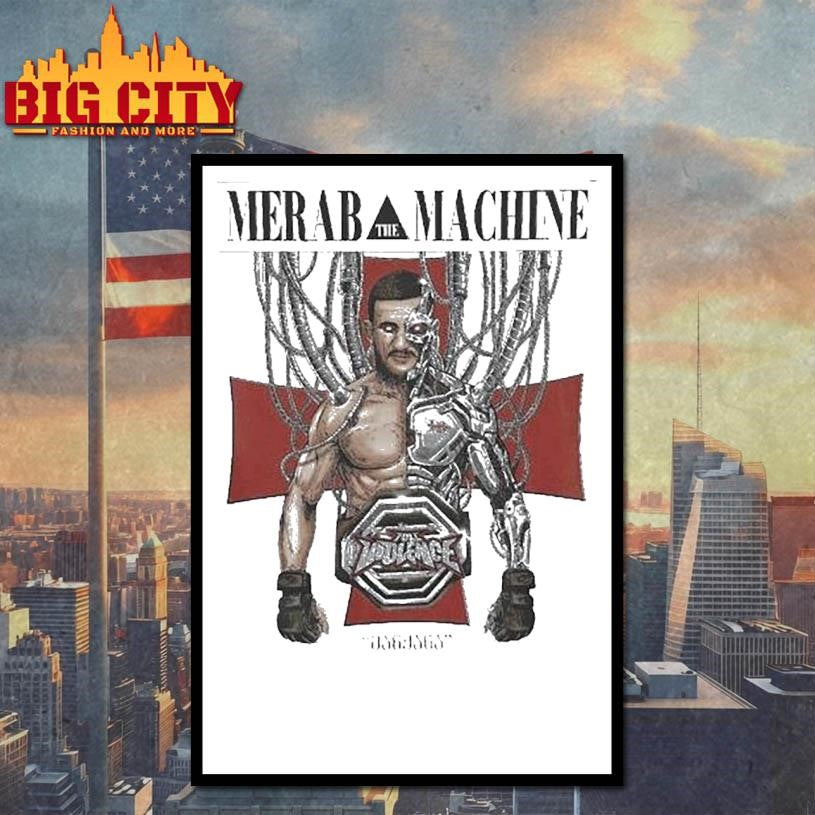 Merab Dvalishvili Merab The Machine Full Violence Shirt