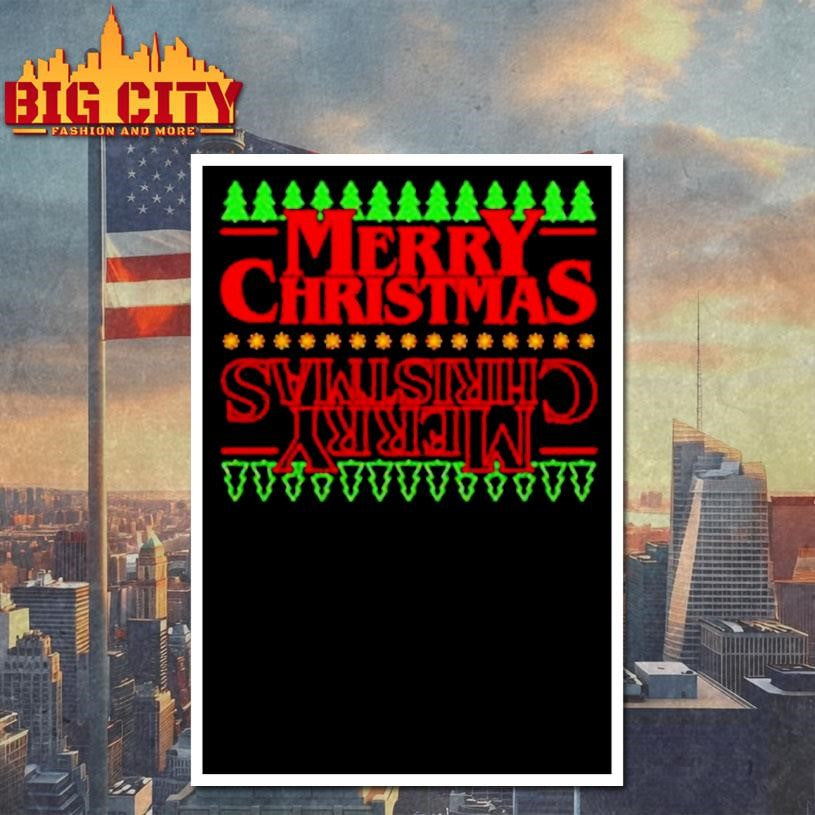 Merry Christmas Upside Down shirt
