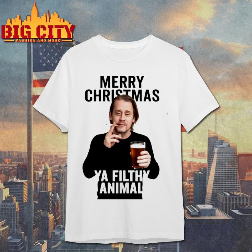 Merry Christmas Ya Filthy Animal Christmas Shirt