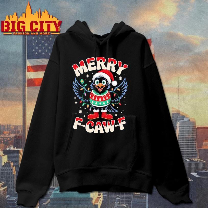 Merry F-Caw-F Christmas Shirt