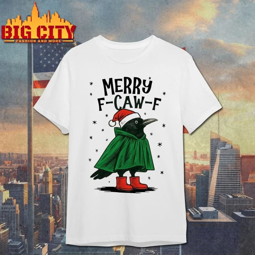 Merry F-Caw christmas Shirt