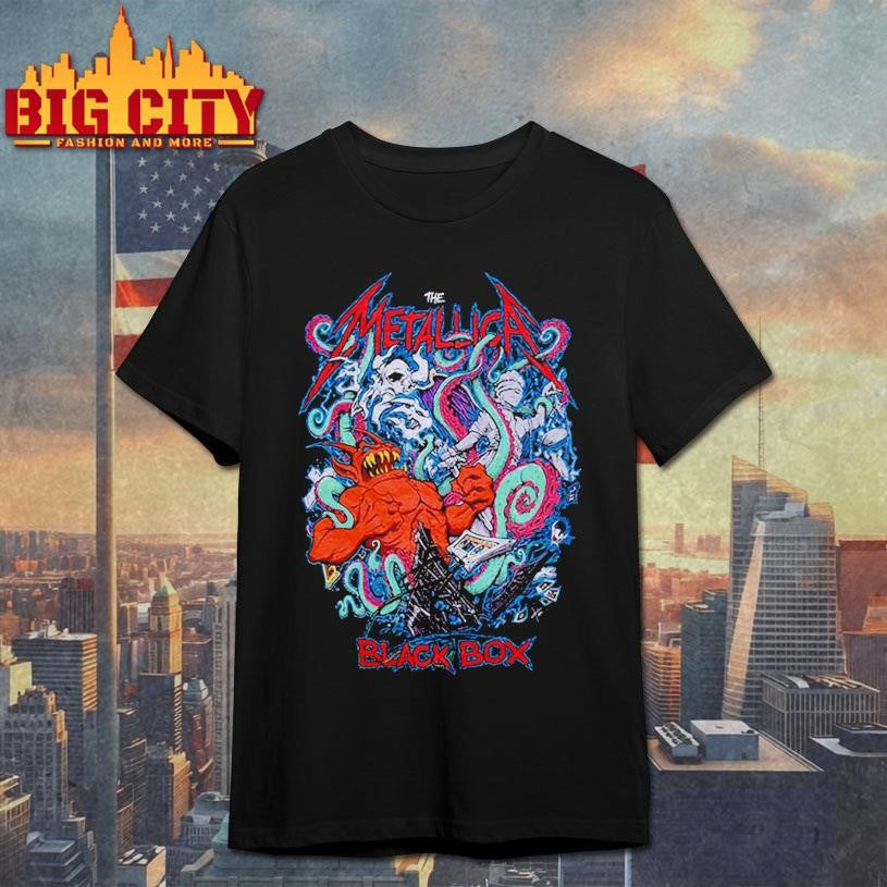 Metallica Black Box Eruption By Tony Squindo Shirt
