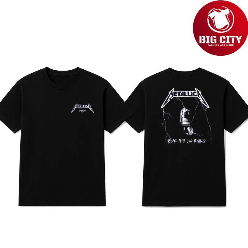 Metallica Rided The Lightning Dress Two Sided Shirt