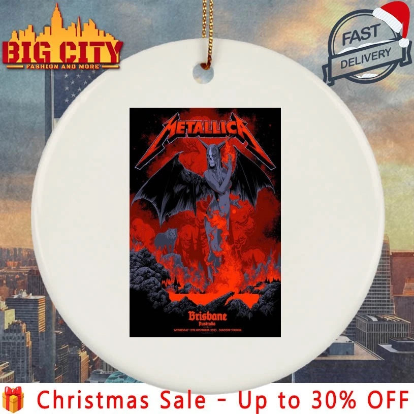Metallica Suncorp Stadium Brisbane, QLD November 12 2025 Poster shirt