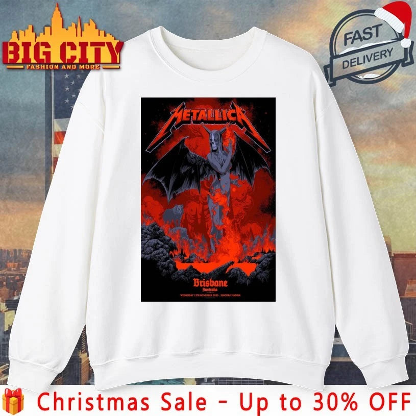 Metallica Suncorp Stadium Brisbane, QLD November 12 2025 Poster shirt