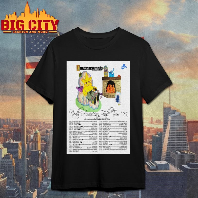 Mexican Slum Rats North American Fall Tour 2025 Poster Shirt
