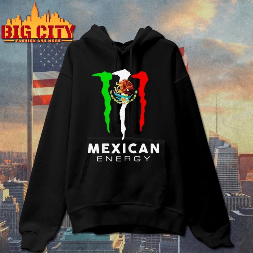 Mexico Flag Mexican Energy Drink Logo shirt