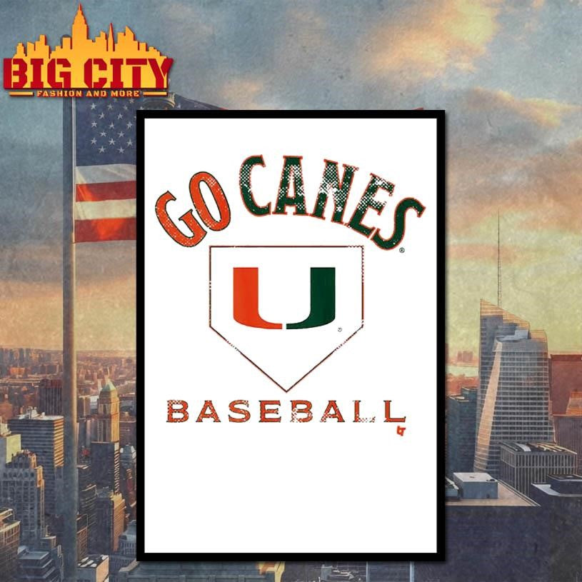 Miami Baseball Home Plate Shirt