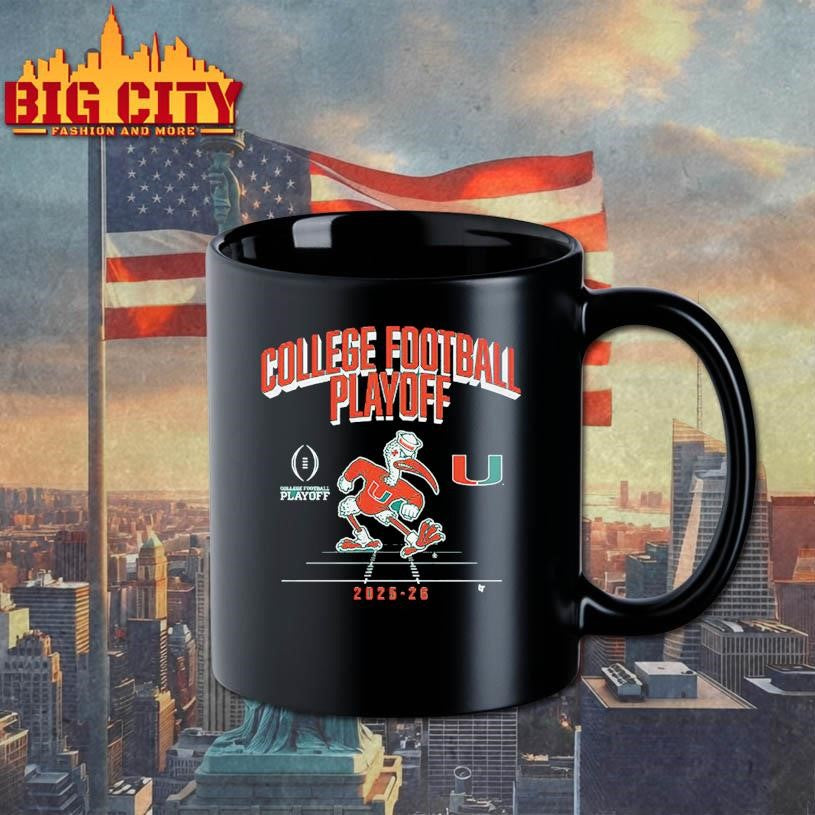 Miami Football 2025 CFP Mascot Shirt