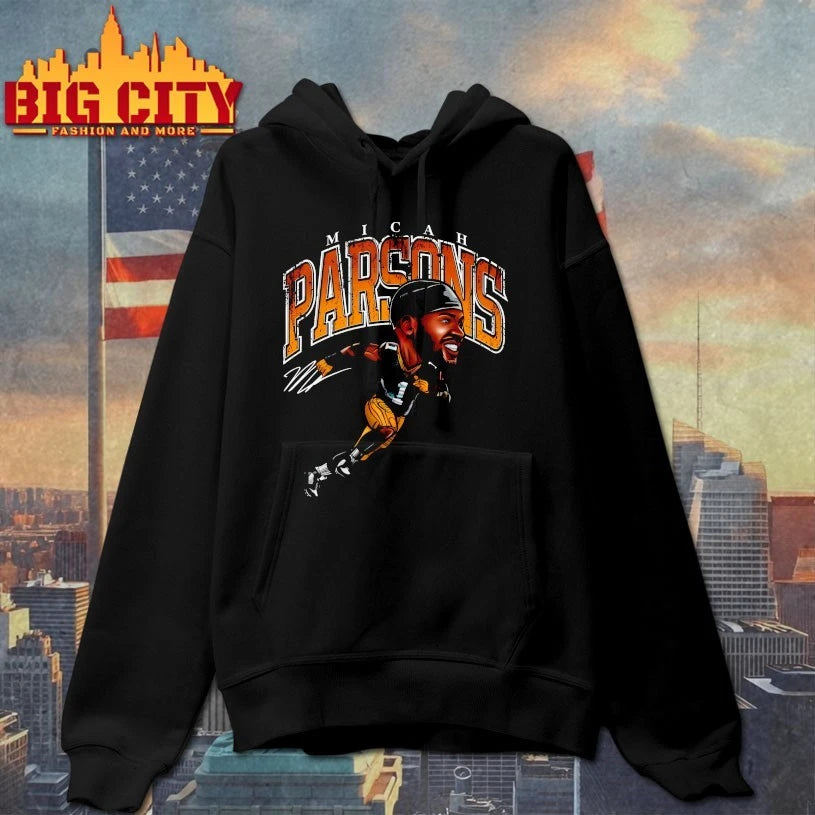 Micah Parsons Green Bay Cartoon signature Shirt