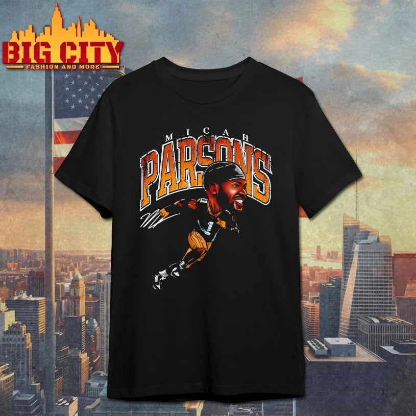Micah Parsons Green Bay Cartoon signature Shirt