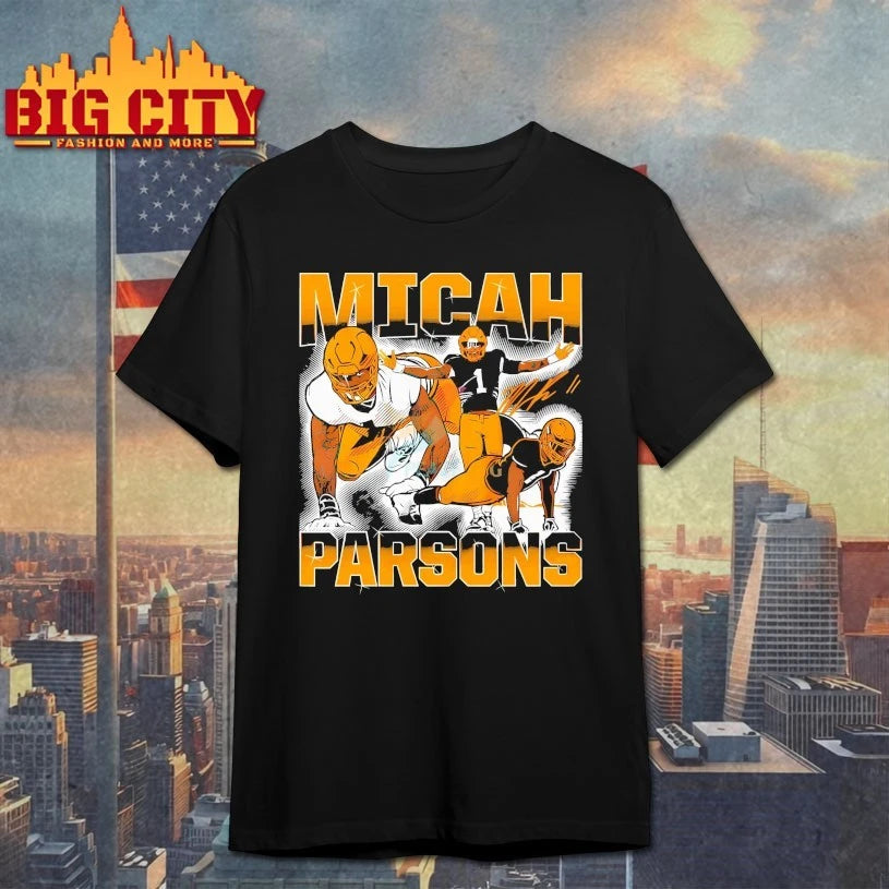 Micah Parsons Masterpiece Football Player Shirt
