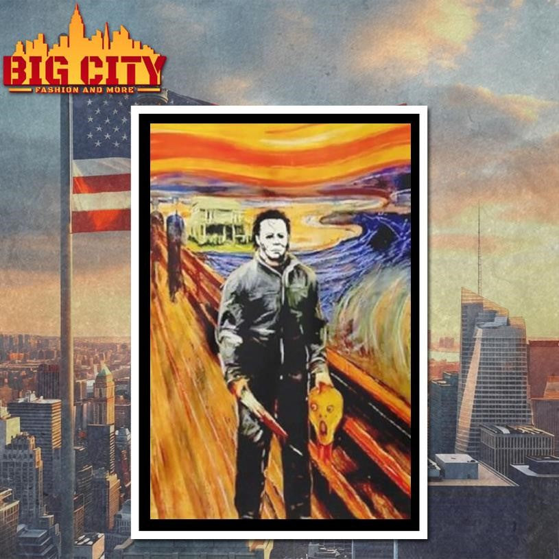 Michael Myers X The Scream Halloween Shirt