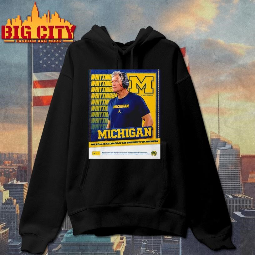 Michigan 22nd Head Coach Kyle Whittingham shirt