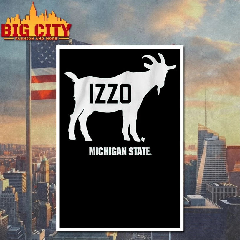 Michigan State Basketball Izzo GOAT shirt