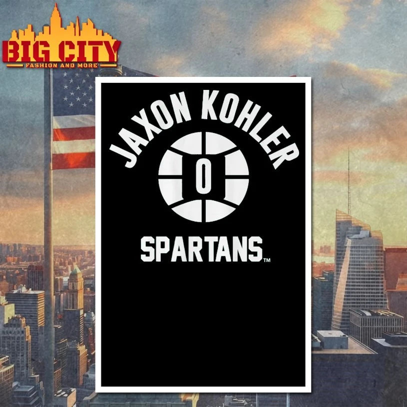 Michigan State Basketball Jaxon Kohler Spartans Number 0 shirt