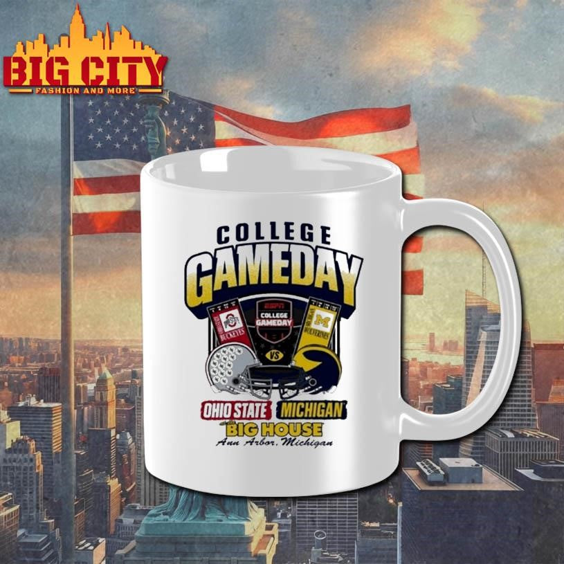 Michigan Wolverines 2025 College Gameday Vs Ohio State Ticket Premium Shirt