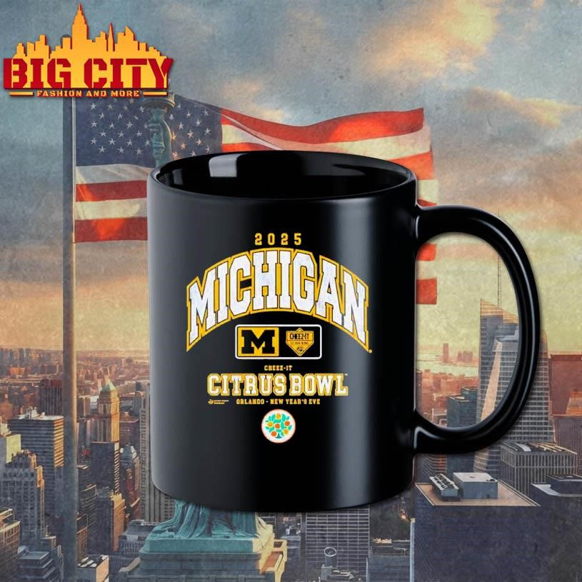 Michigan Wolverines Cheez-It Citrus Bowl 2025 Shirt