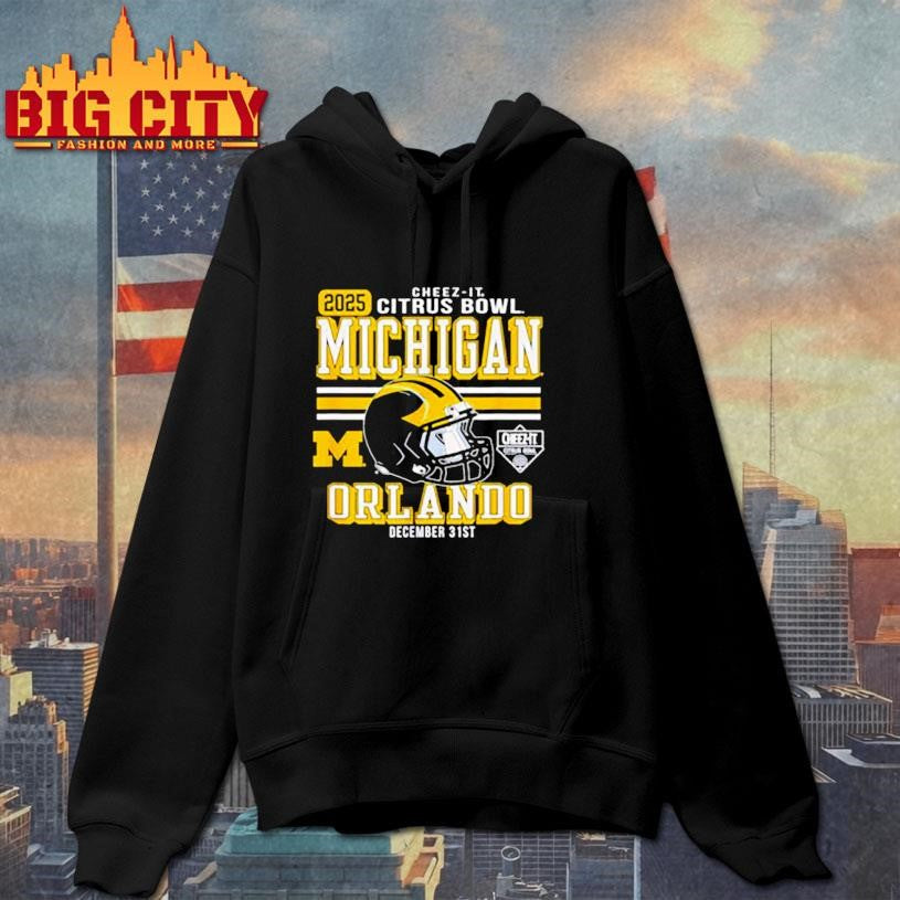 Michigan Wolverines Cheez-It Citrus Bowl Michigan 2025 shirt