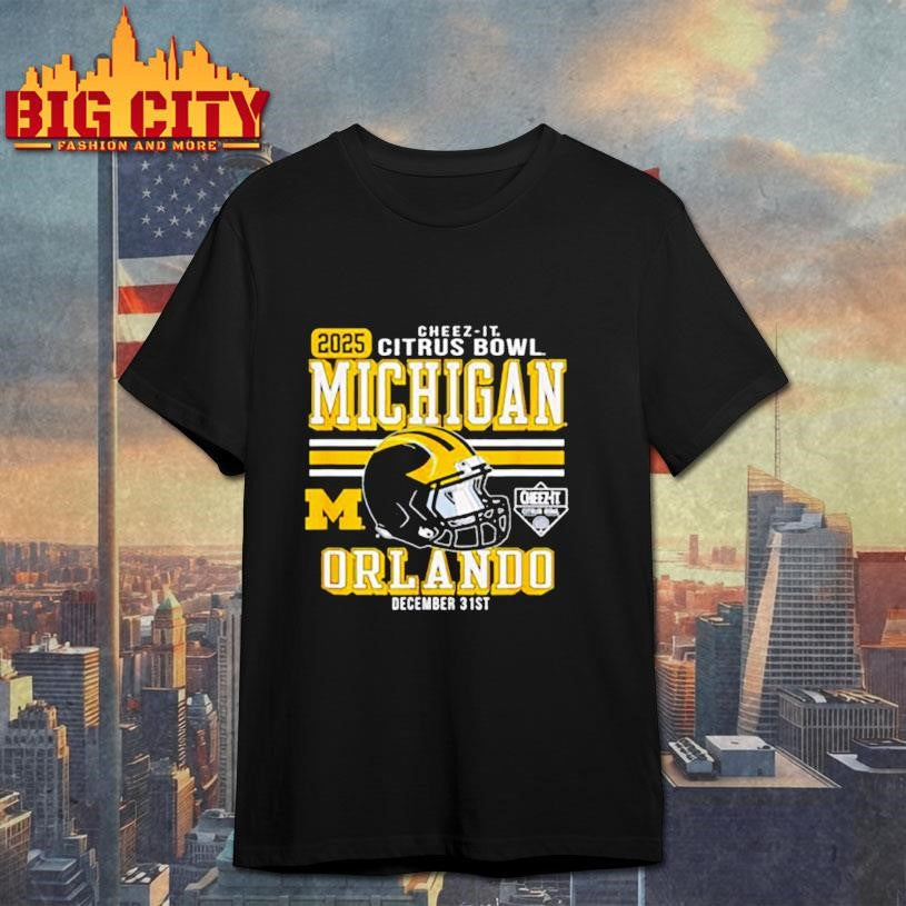 Michigan Wolverines Cheez-It Citrus Bowl Michigan 2025 shirt
