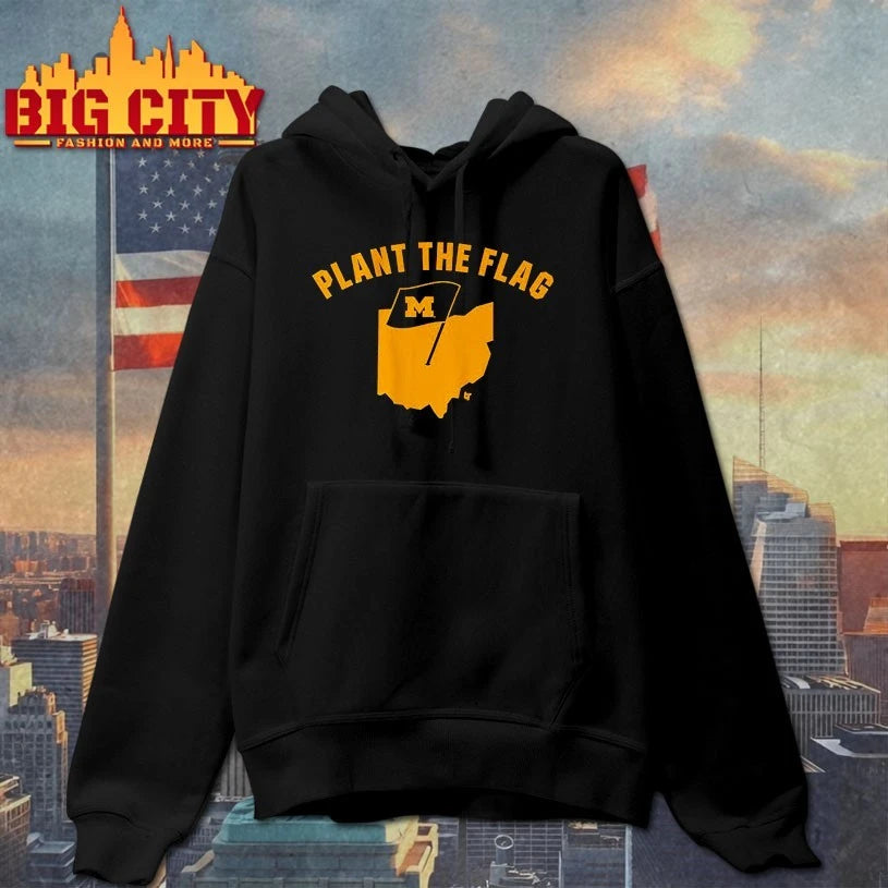 Michigan Wolverines Plant The Flag shirt