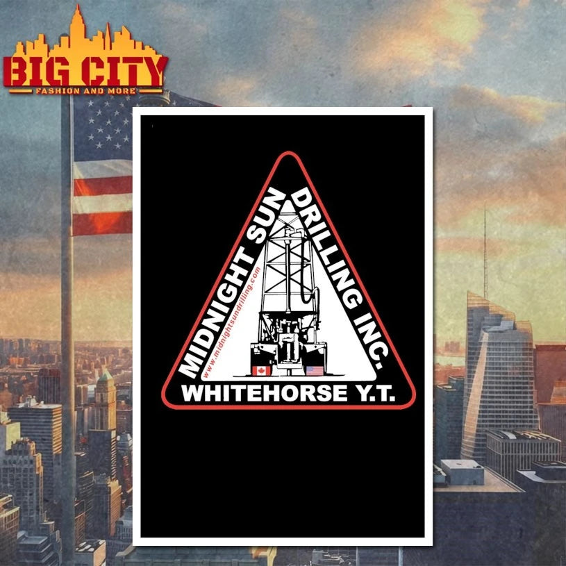 Midnight Sun Drilling INC Whitehorse YT shirt