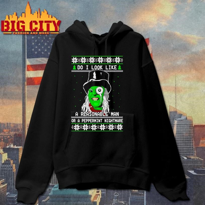 Mighty Boosh The Hitcher do I look like a reasonable man Christmas Shirt