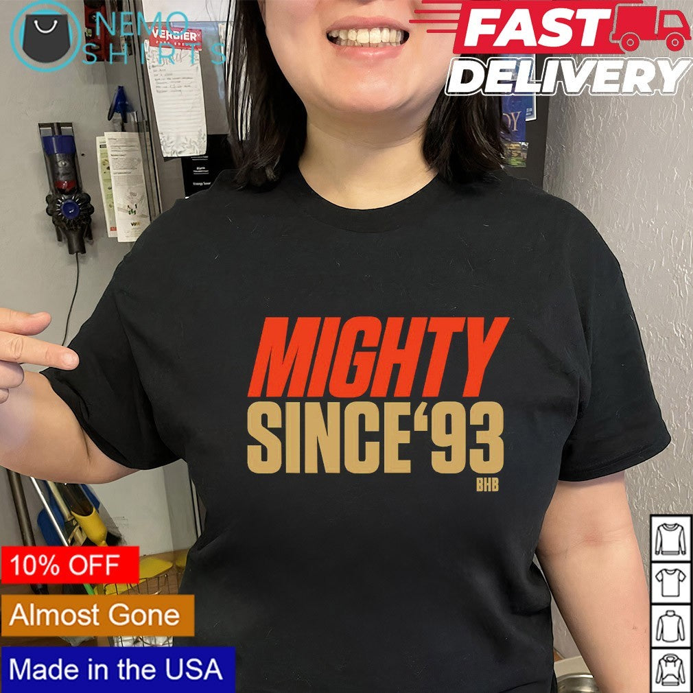 Mighty since 93 Anaheim Ducks shirt