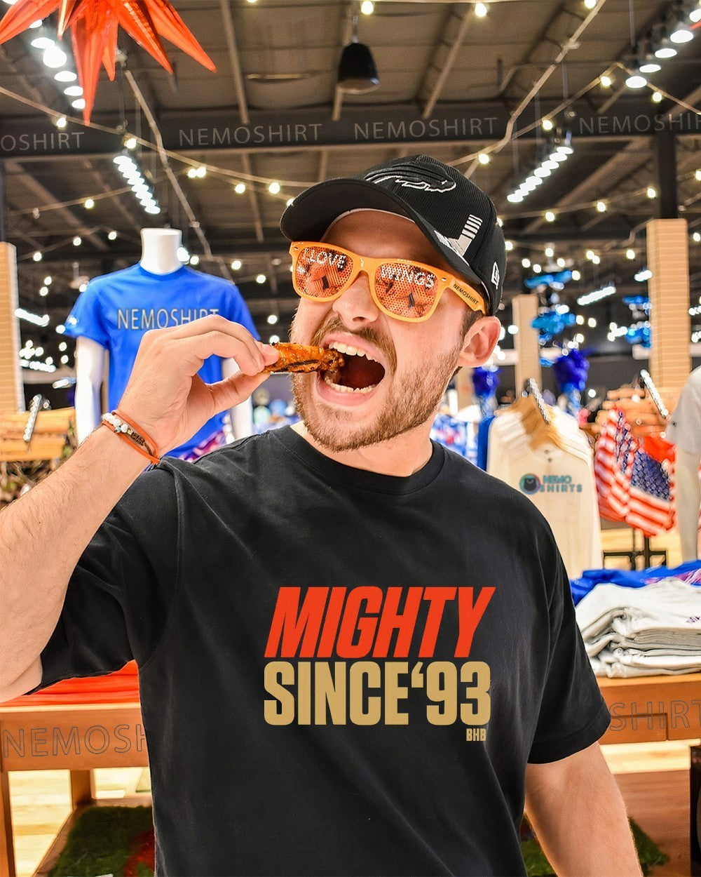 Mighty since 93 Anaheim Ducks shirt