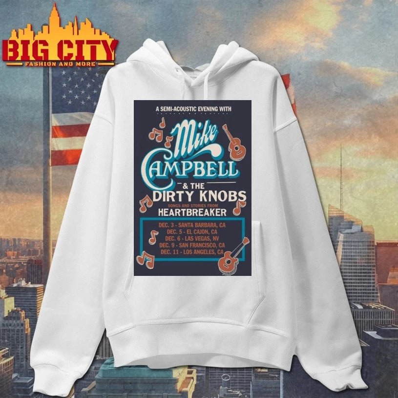 Mike Campbell-The Dirty Knobs Heartbreaker Poster shirt